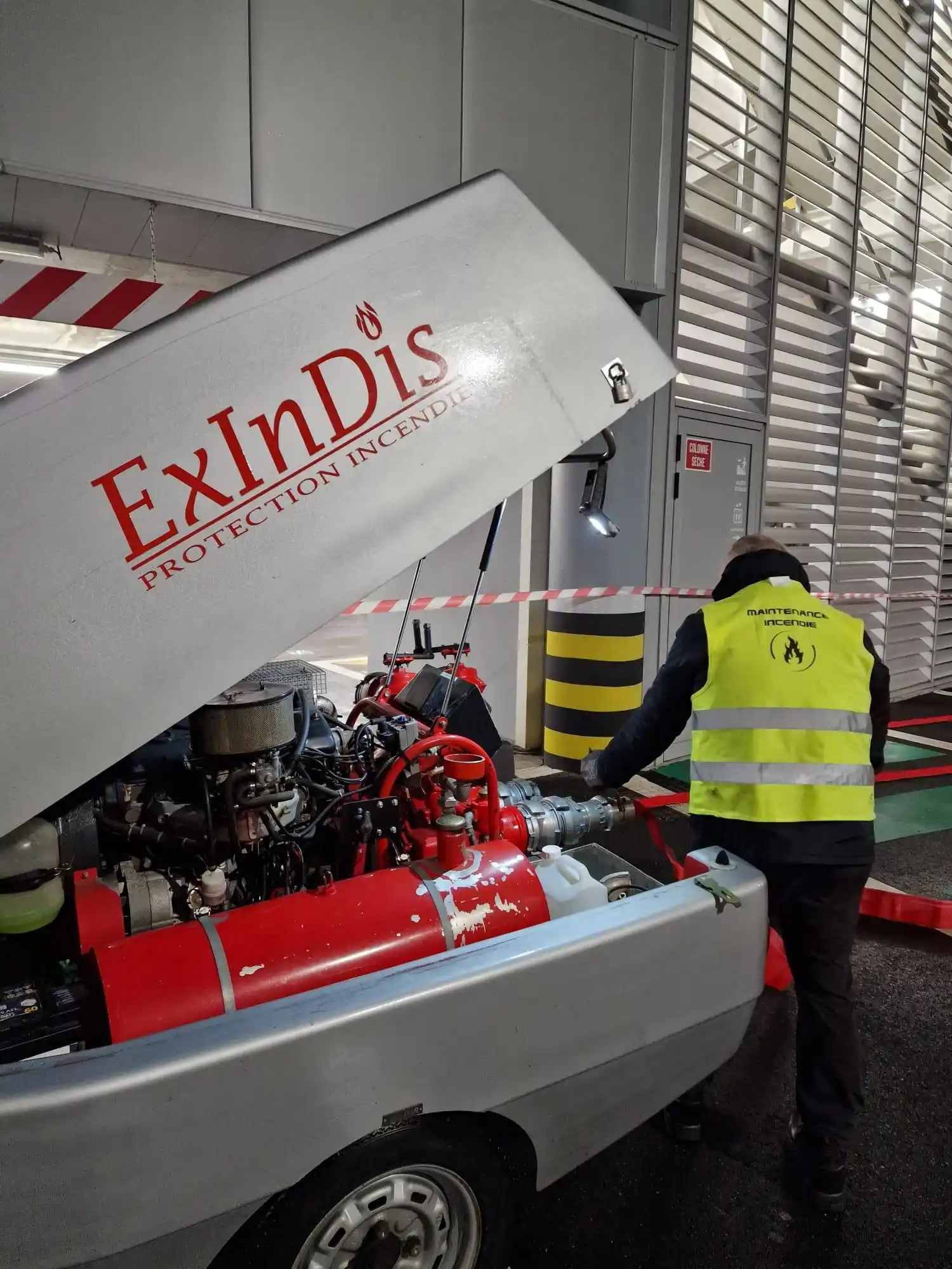 Exindis, diagnostics, Installation, formation et maintenance de systèmes incendie