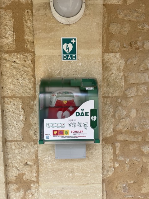 Installation d’un défibrillateur dans une mairie